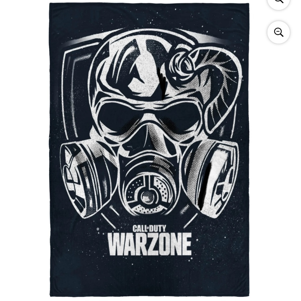 Call of Duty War Zone Throw Blanket Fits Twin & Full Size Beds 62”x90”